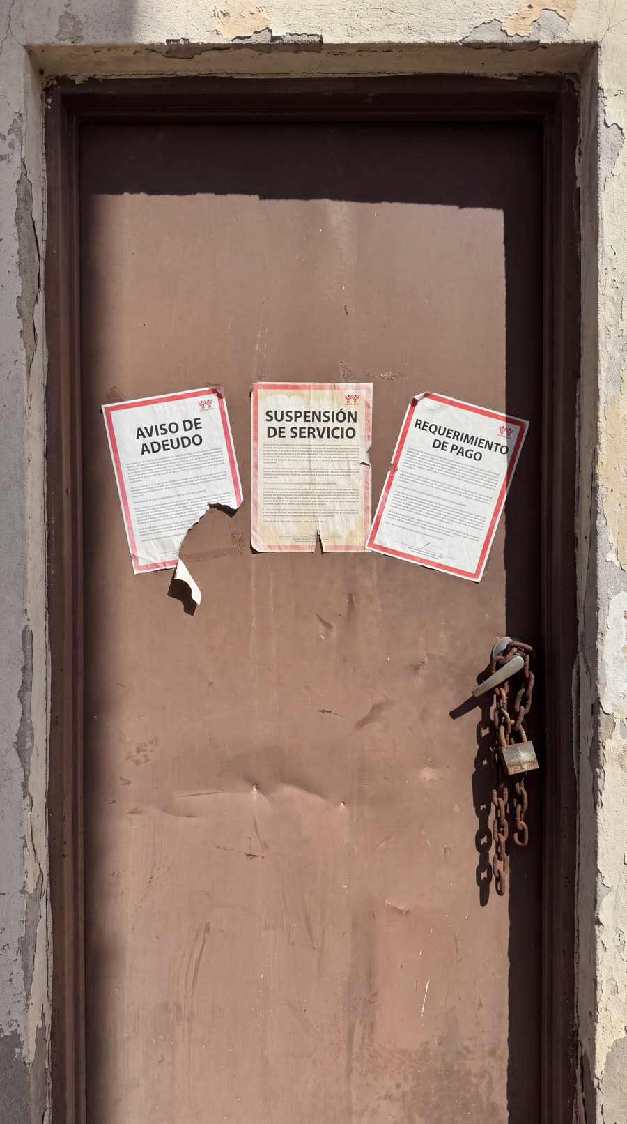 Casa con adeudos